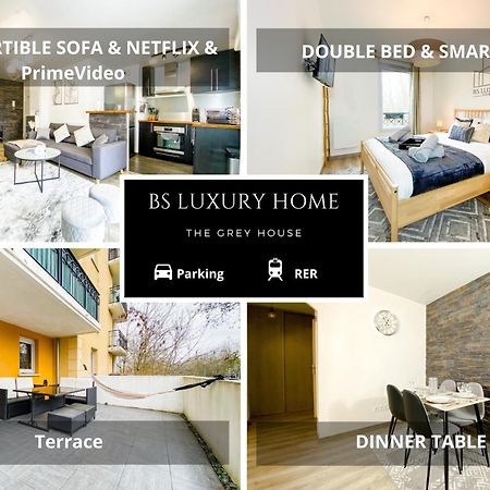 Apartament The Grey House - Parking - Piscine - Rer A 6 Min Bussy-Saint-Georges Zewnętrze zdjęcie